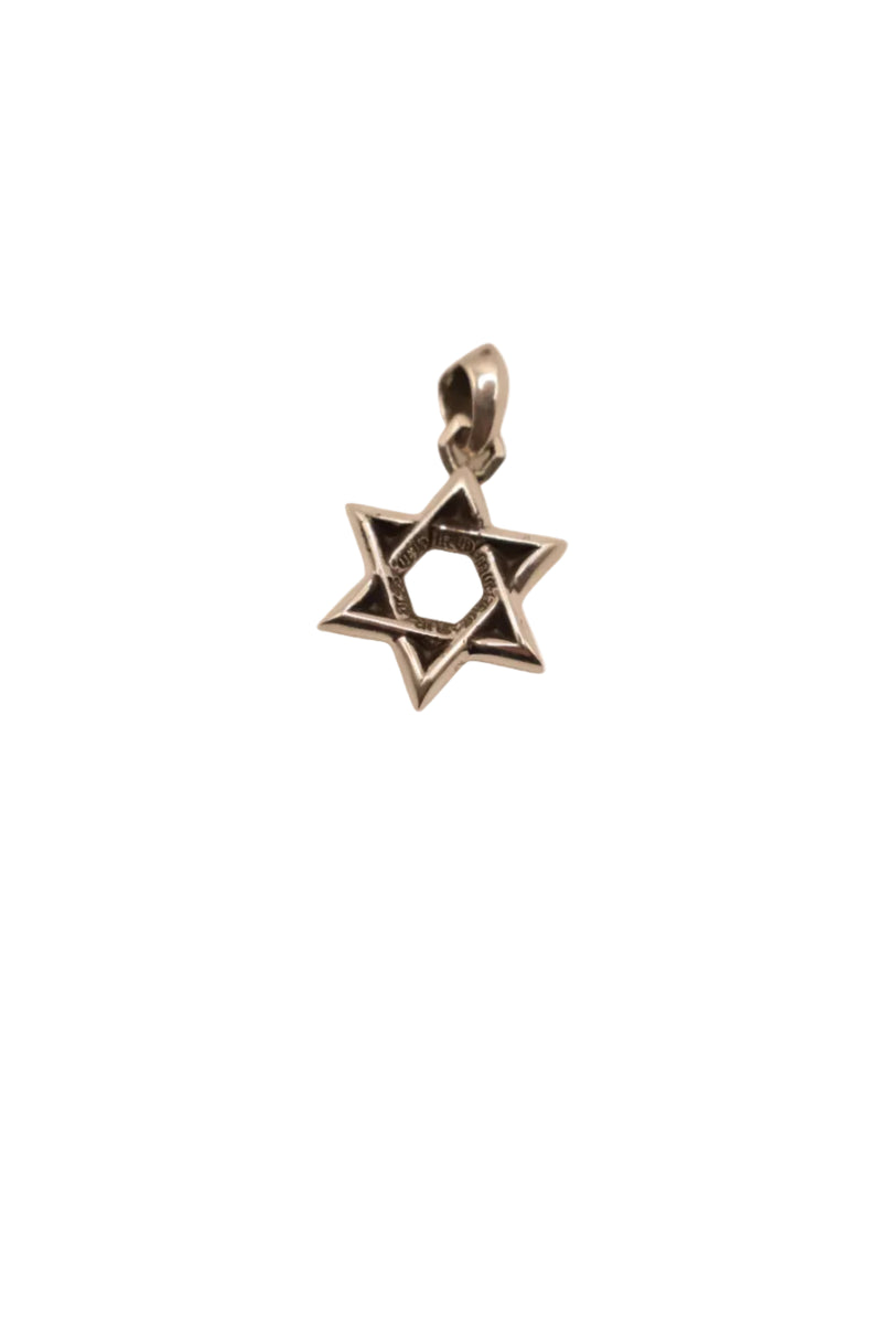 Star Of David Pendant Medium
