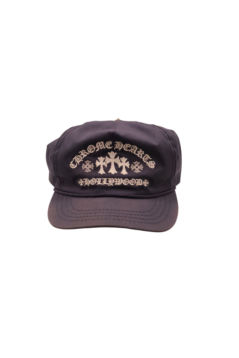 Blue Gas Station Embroidered Trucker Hat