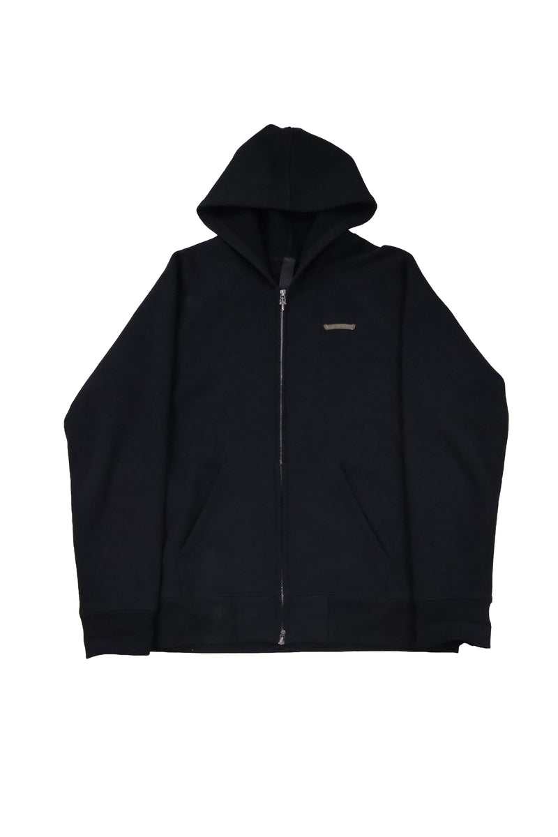 Cemetery Cross King Taco Embroidered Zip Up Hoodie
