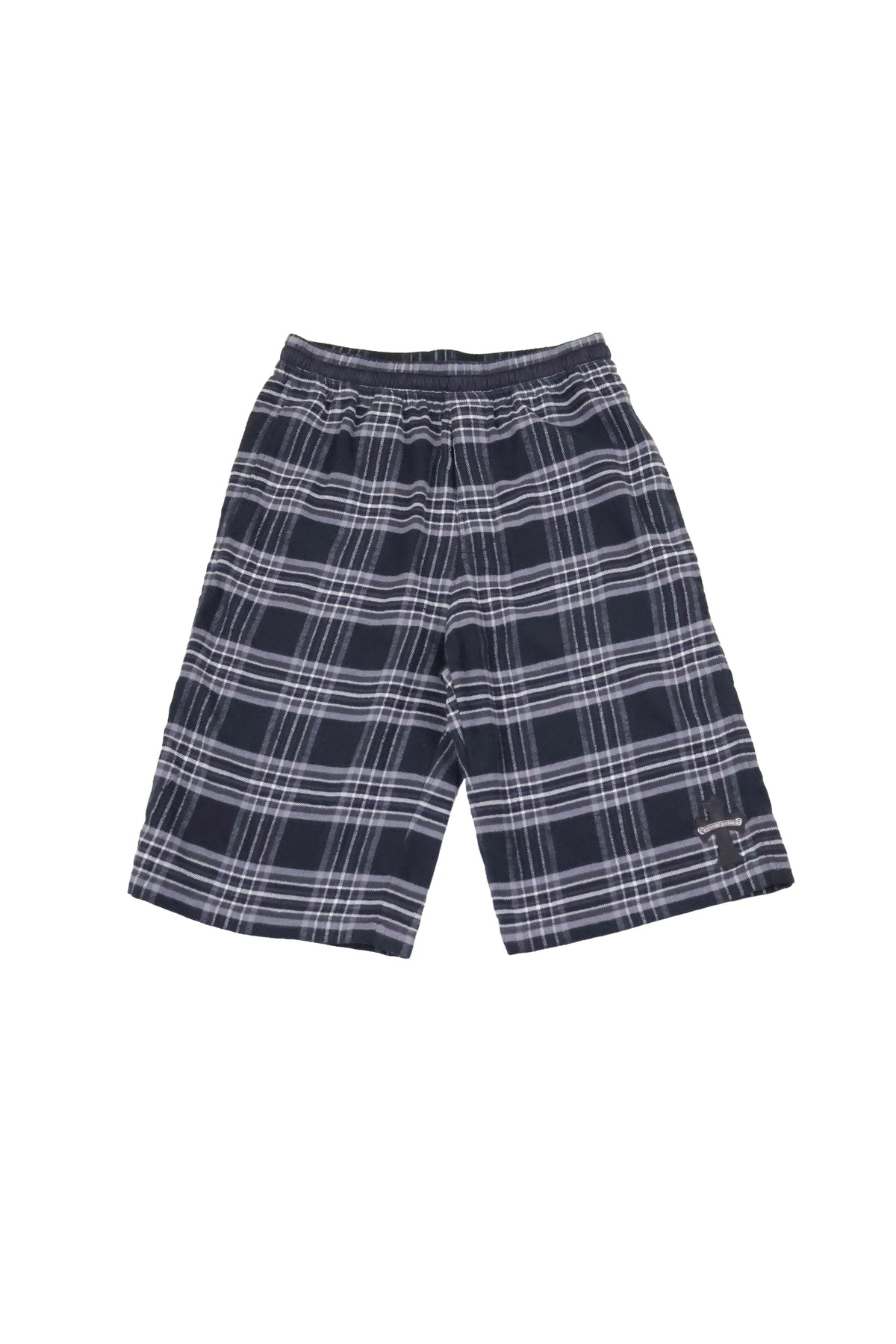 After School Cross Patch Flannel Shorts