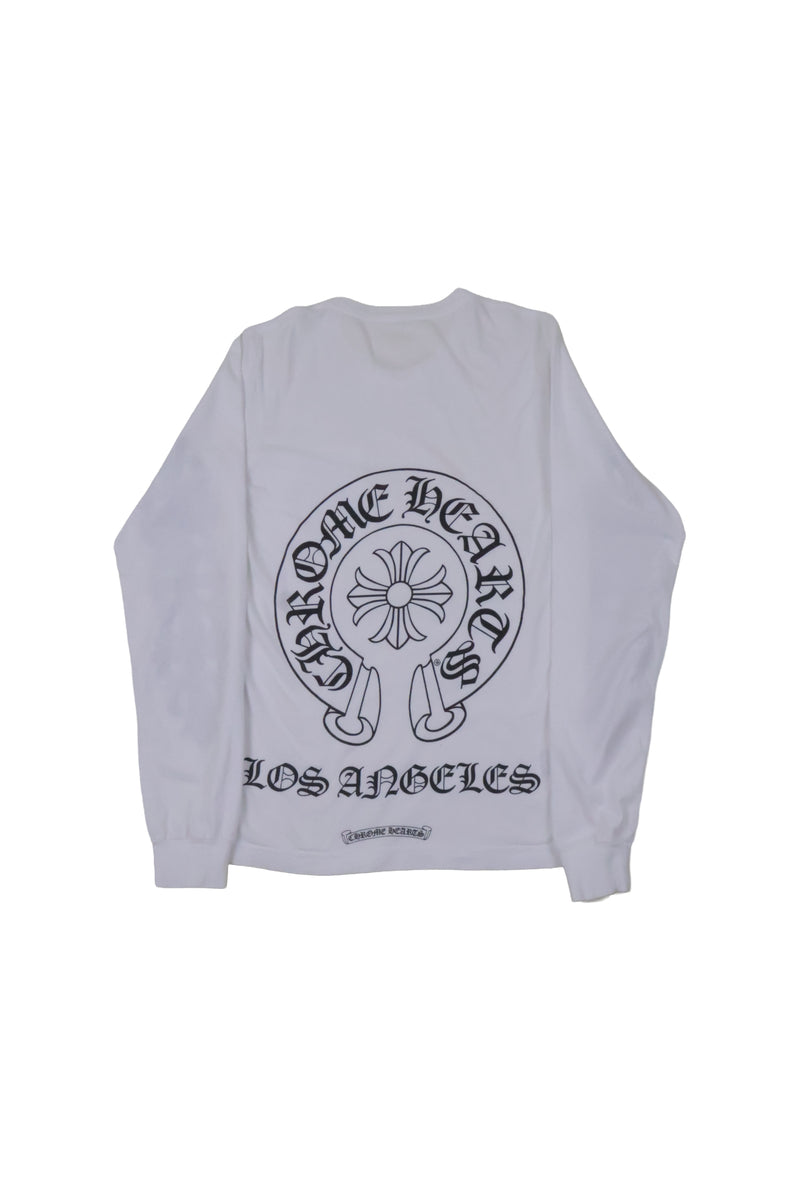 Los Angeles Exclusive Horseshoe Floral Long Sleeve T Shirt