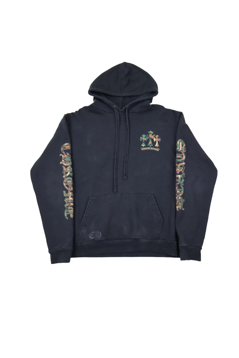 Camo Cemetery Triple Cross Hoodie
