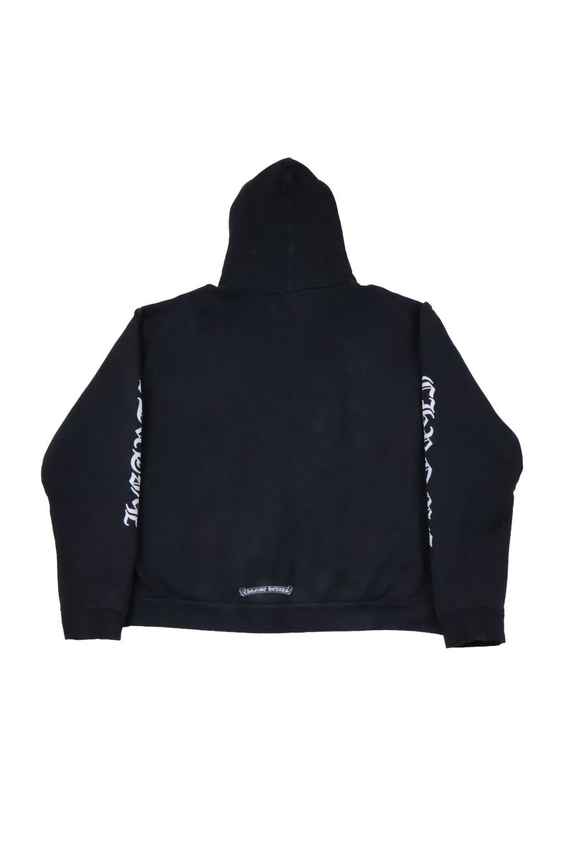 Vertical Logo Zip Up Hoodie