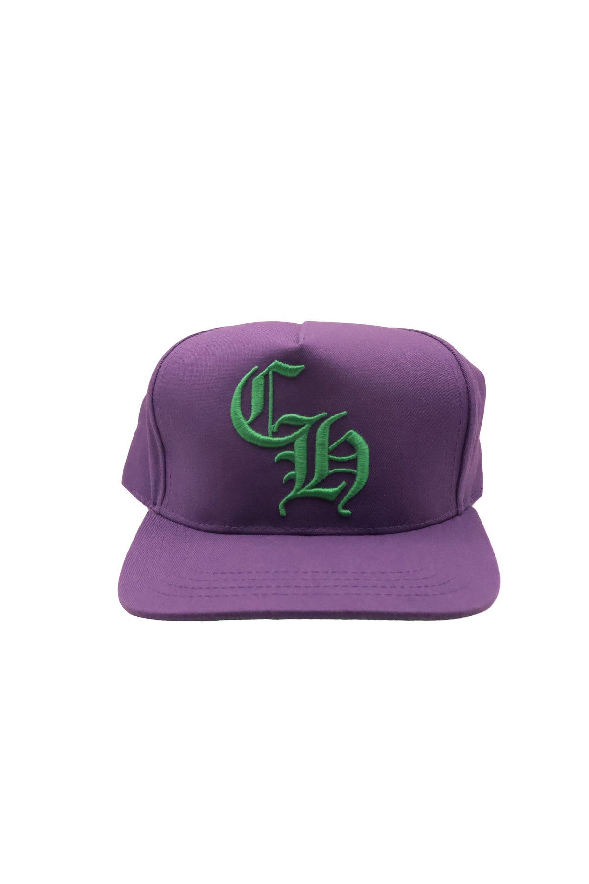 CH Logo Purple Green Baseball Hat