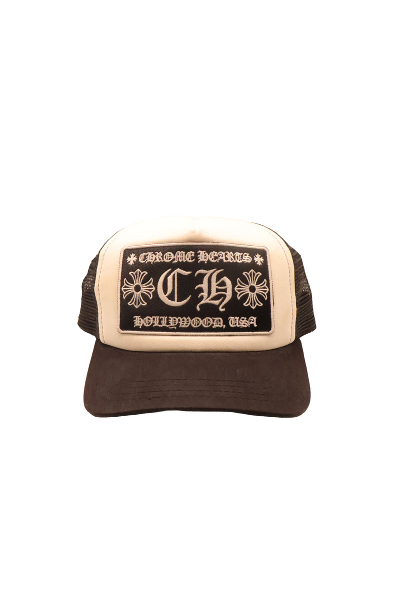 CH Hollywood White Trucker Hat