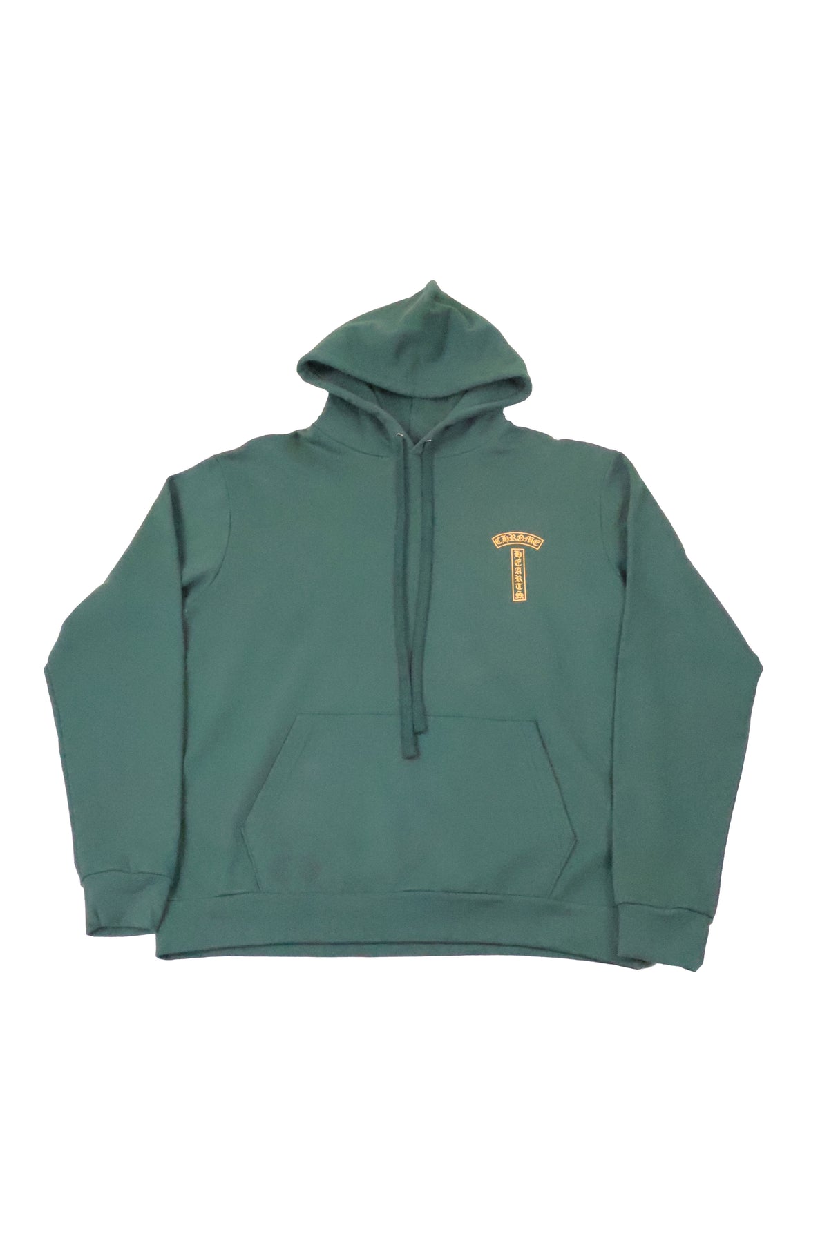 T Bar Logo Green Orange Hoodie