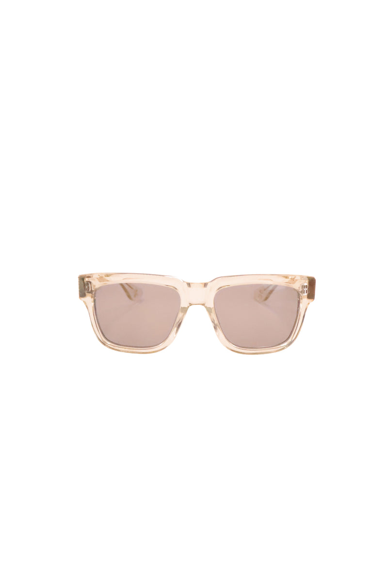 Box Officer 18kt Gold Grey Glasses
