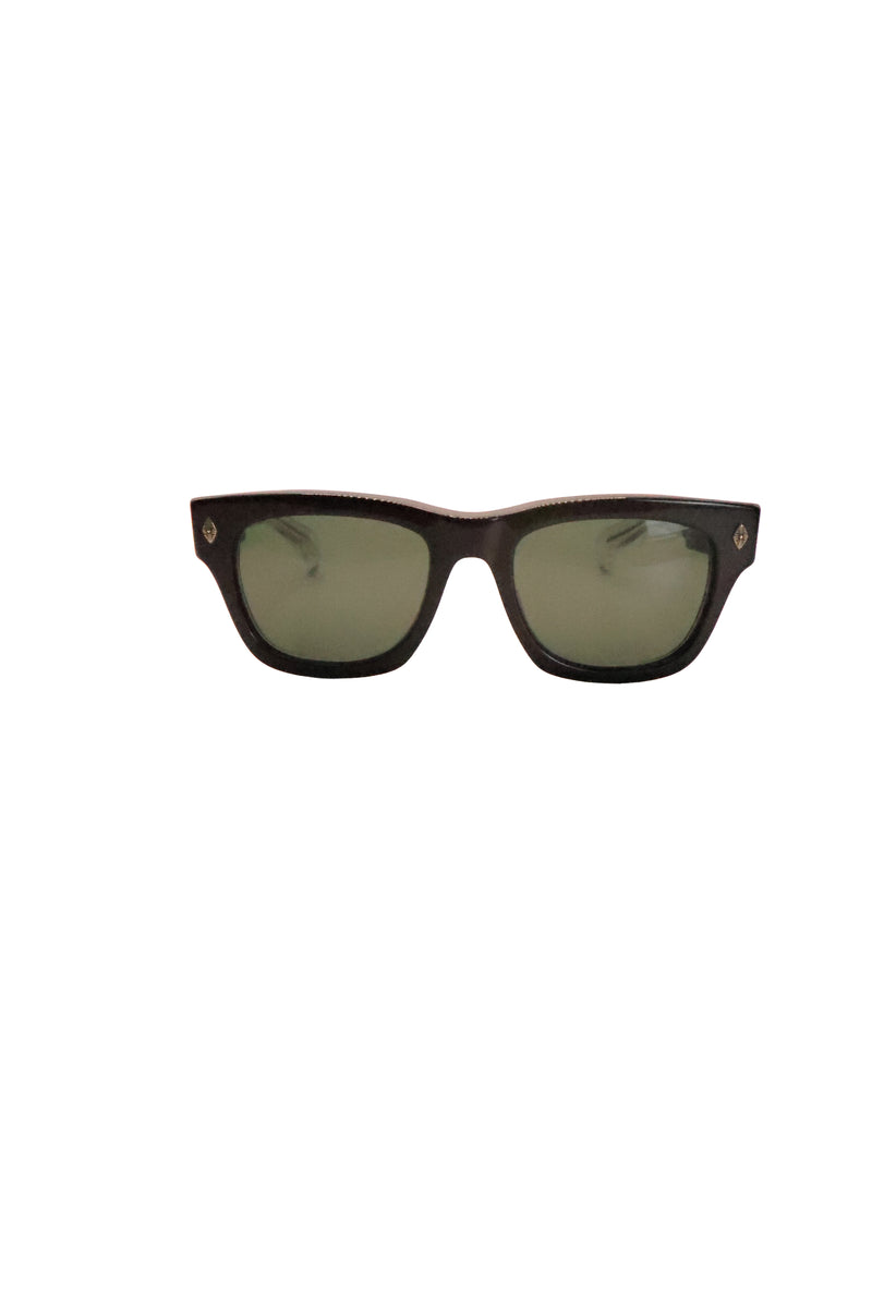 Dick Fitzener Grey Black Transparent Sun Glasses