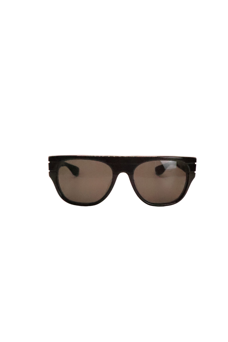 Jacktastic Black Cross Embelished Sun Glasses
