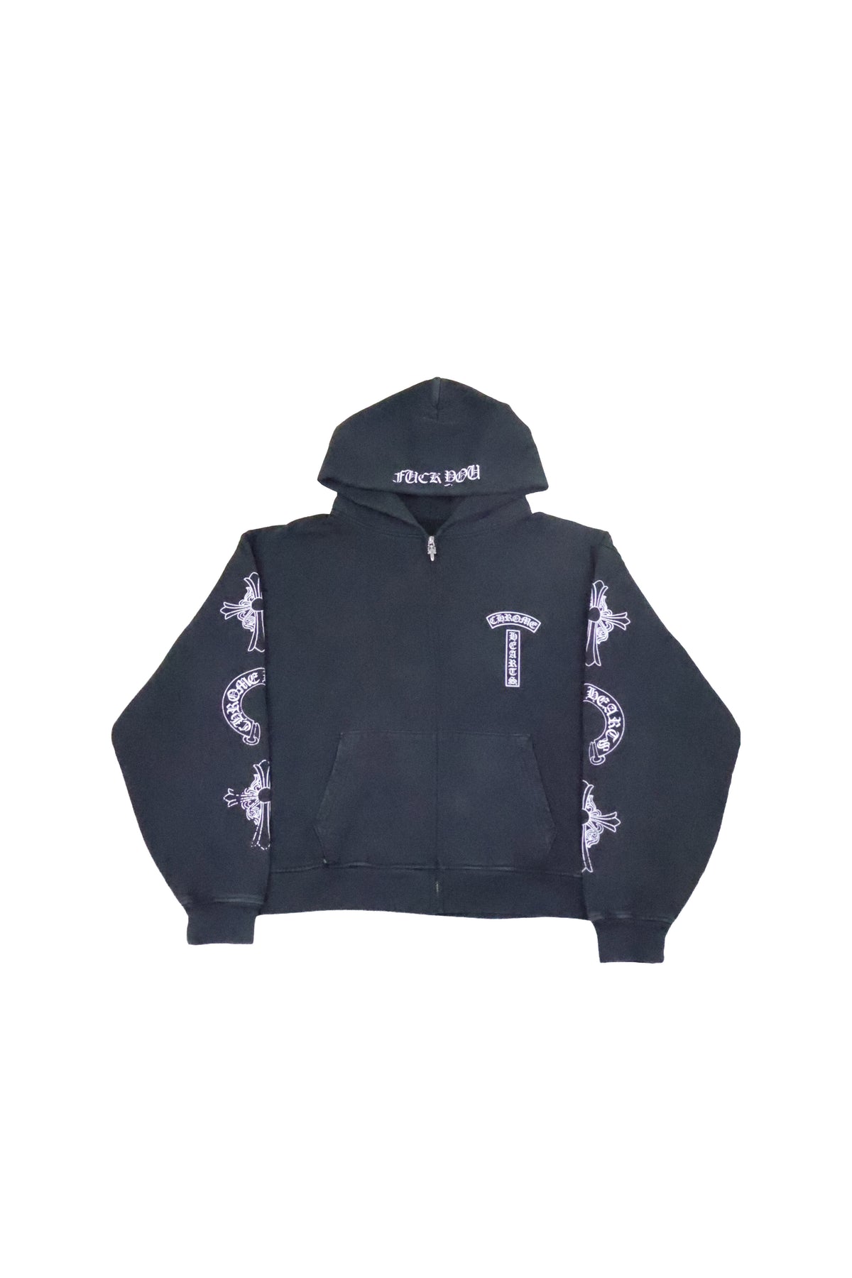 Soap & Water Zip Up Hoodie Black