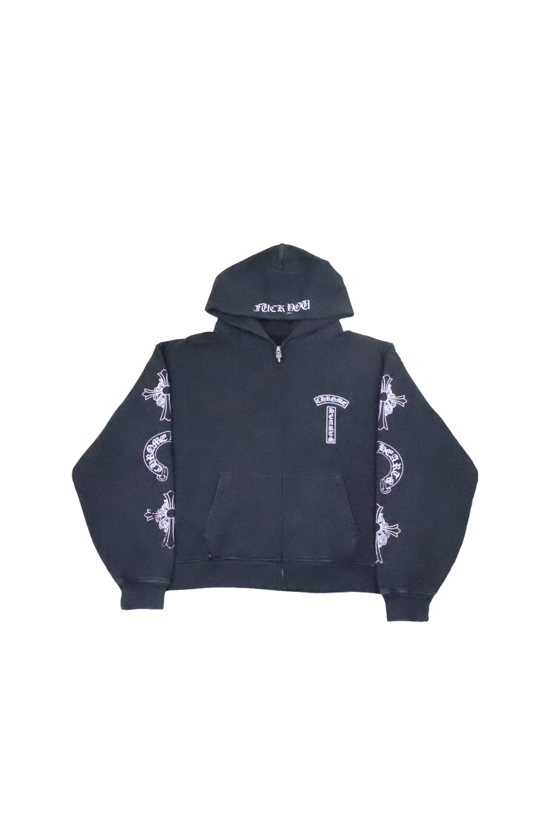 Soap & Water Zip Up Hoodie Black