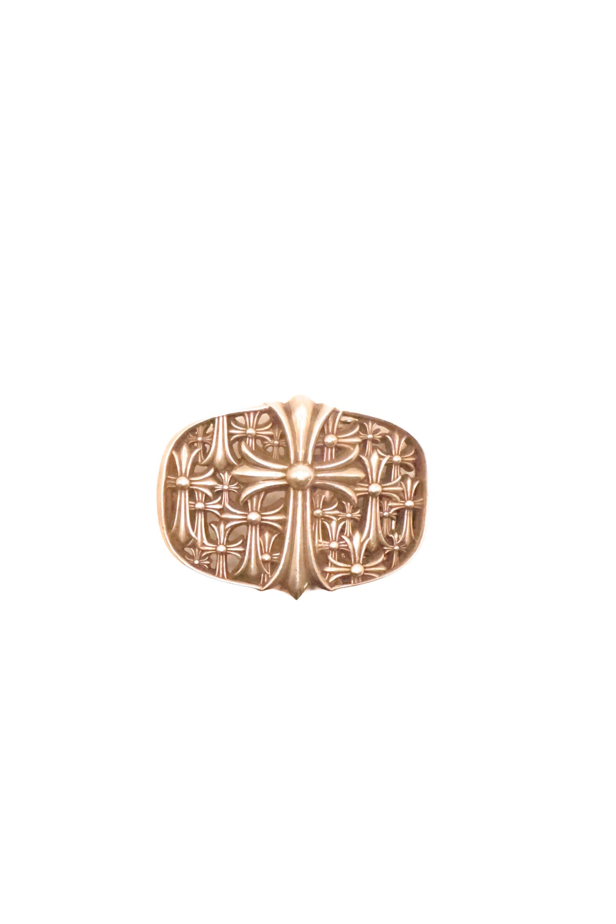 Cemetery Cross Belt Buckle
