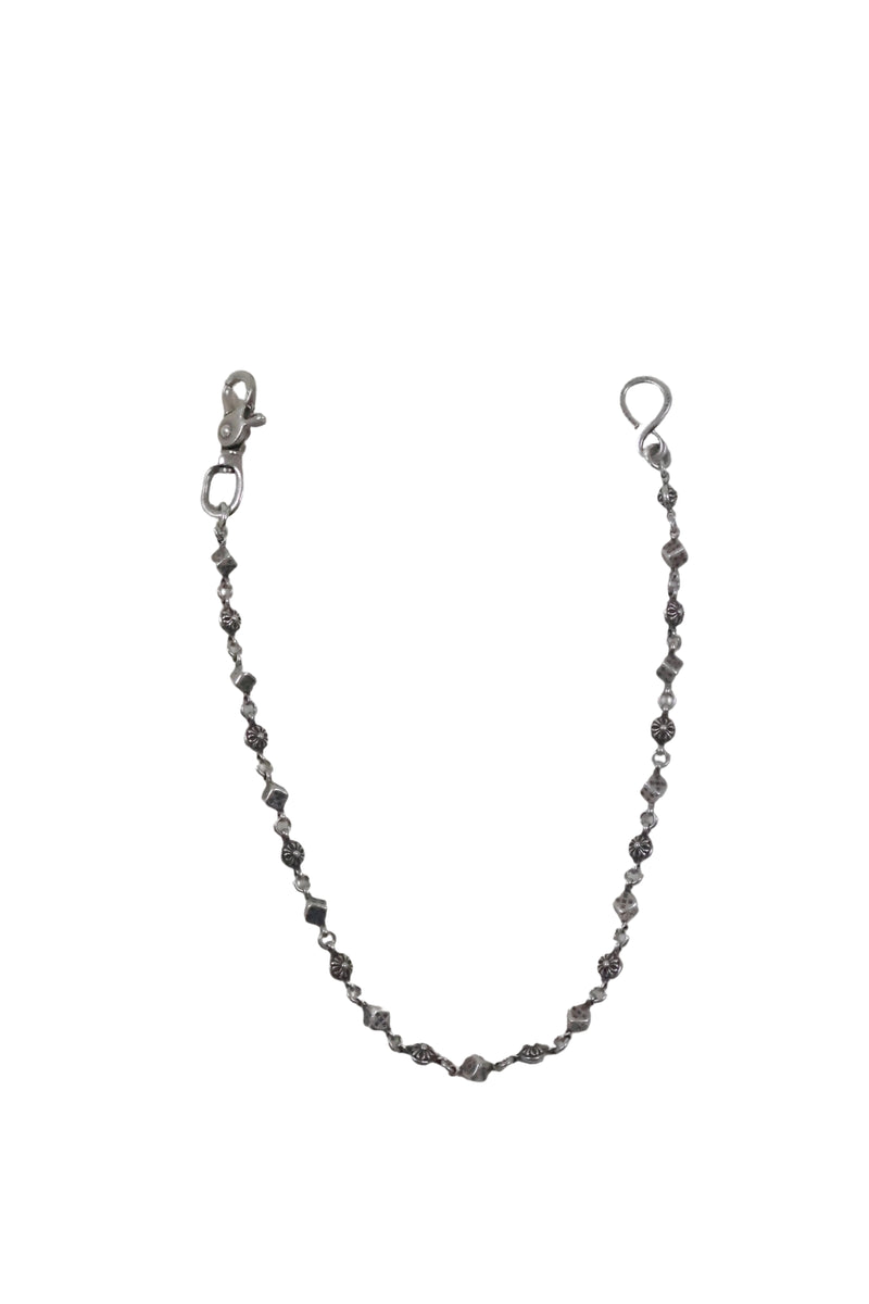 Dice and plus ball wallet chain