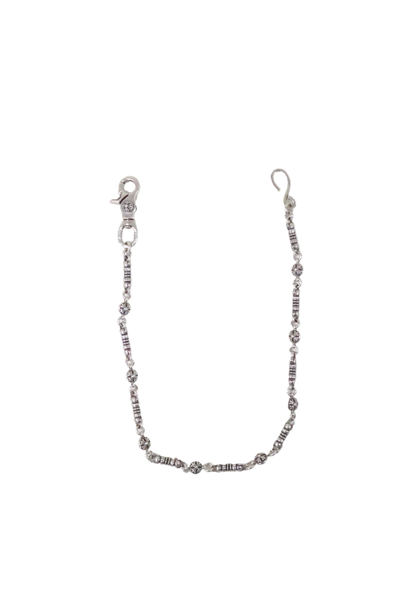 Barrel and cross plus ball wallet chain