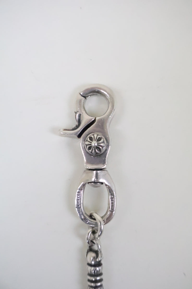 Barrel and cross plus ball wallet chain