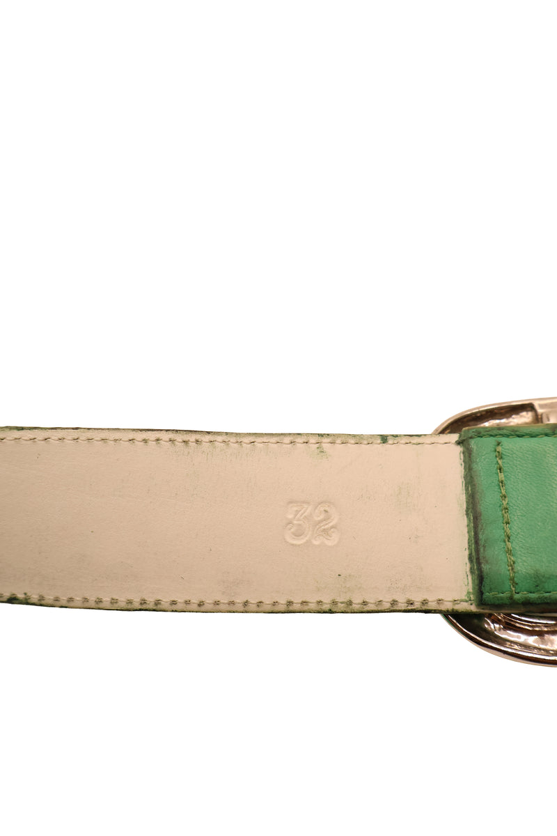 Teal Gunslinger Belt