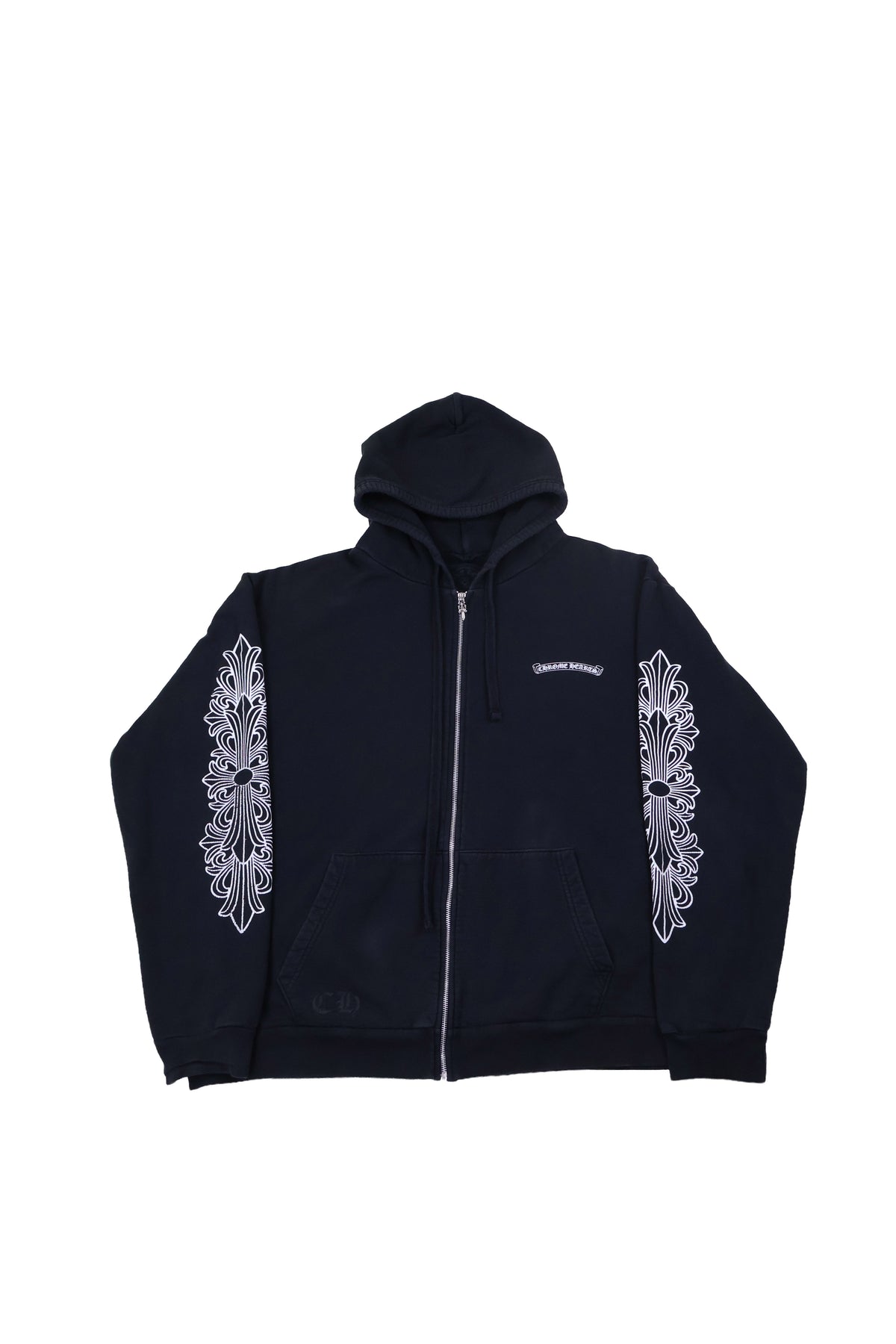 Eye Chart Dagger Zip Up Hoodie