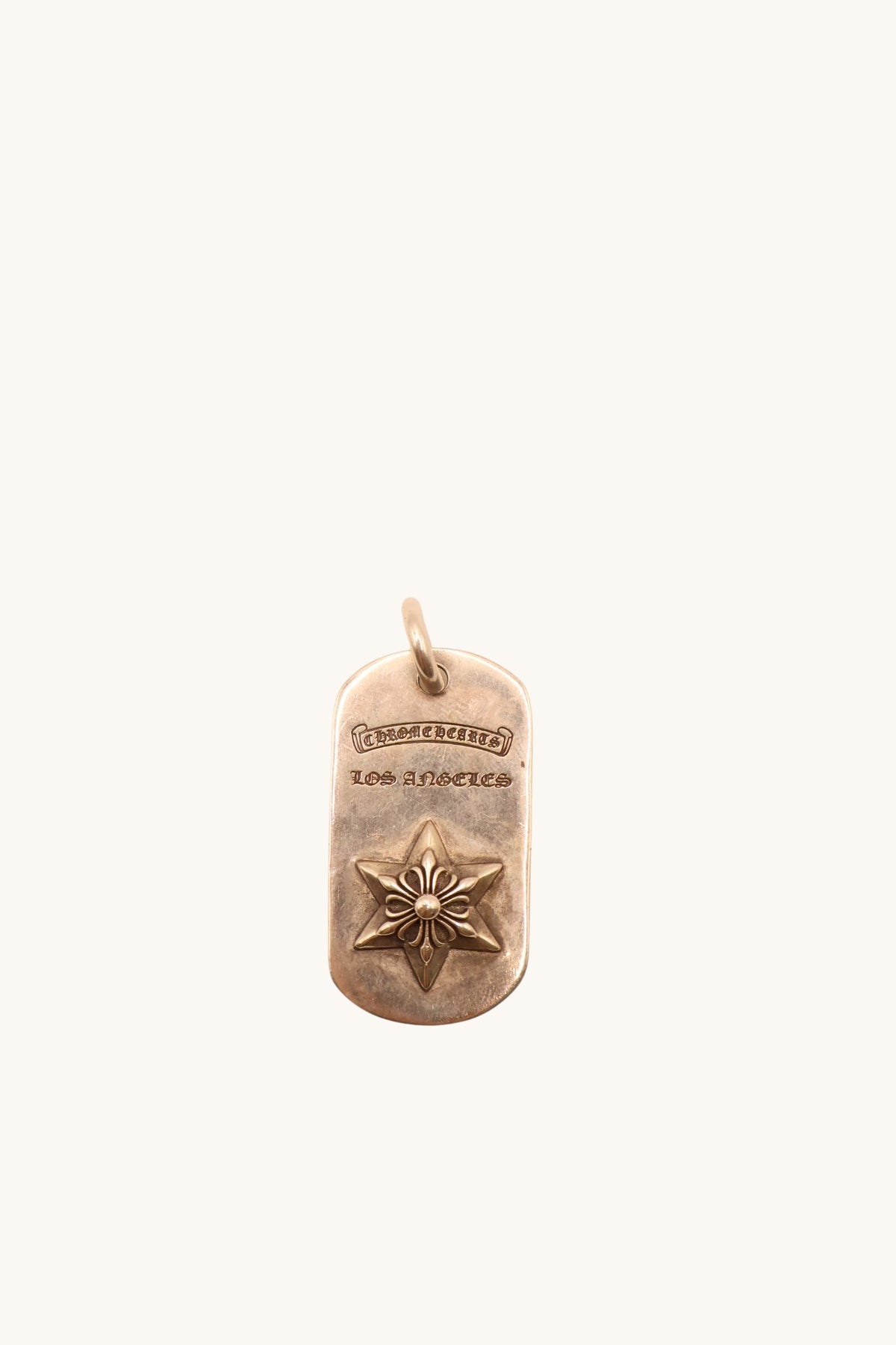 Los Angeles Raised Star Dog Tag