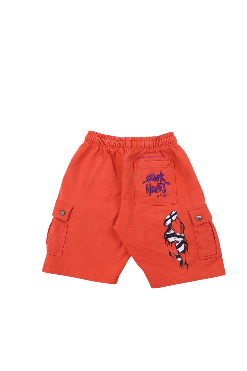 Matty Boy Red Spark Cargo Shorts