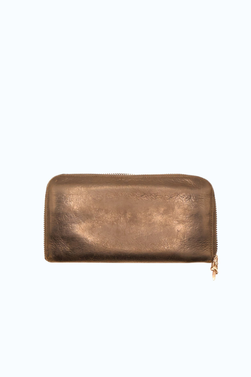 Triple Cross Cemetery Cross Patch Zip Wallet