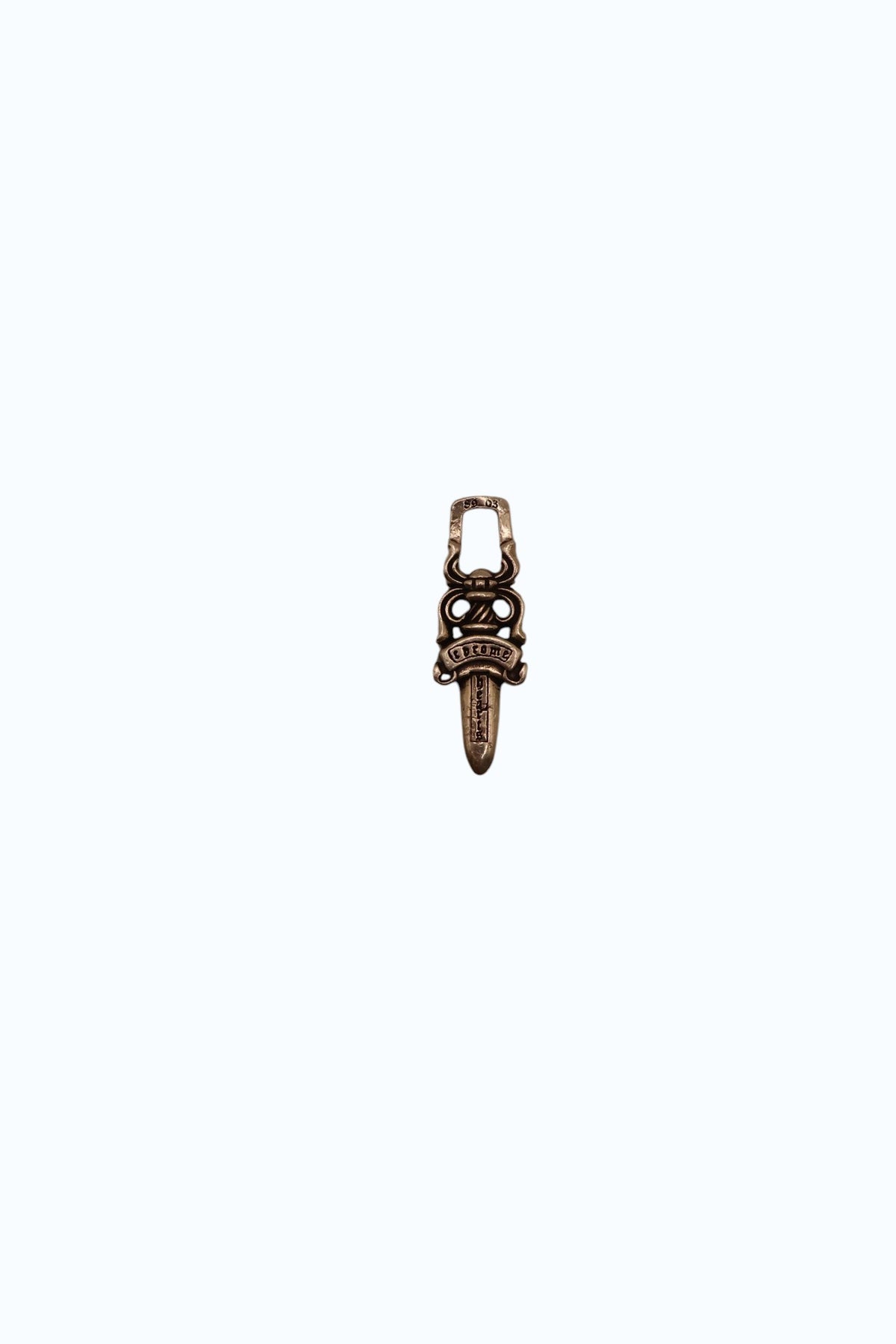 Dagger Charm Zip