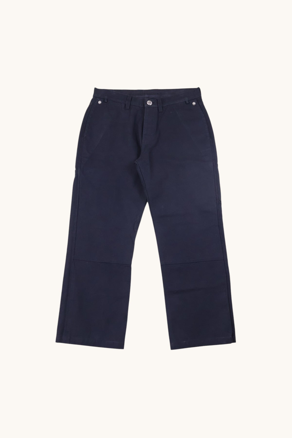 Black Flooded Patch Carpenter Pant Jeans
