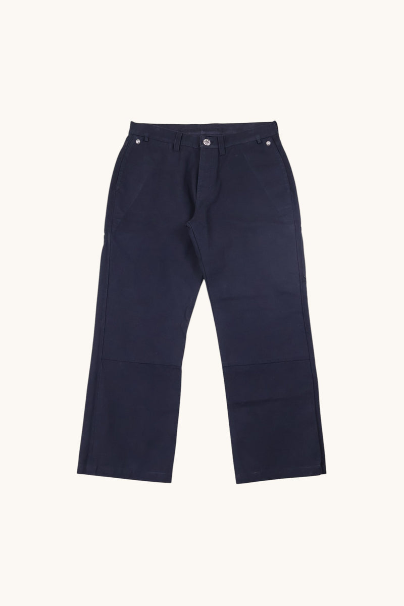 Black Flooded Patch Carpenter Pant Jeans