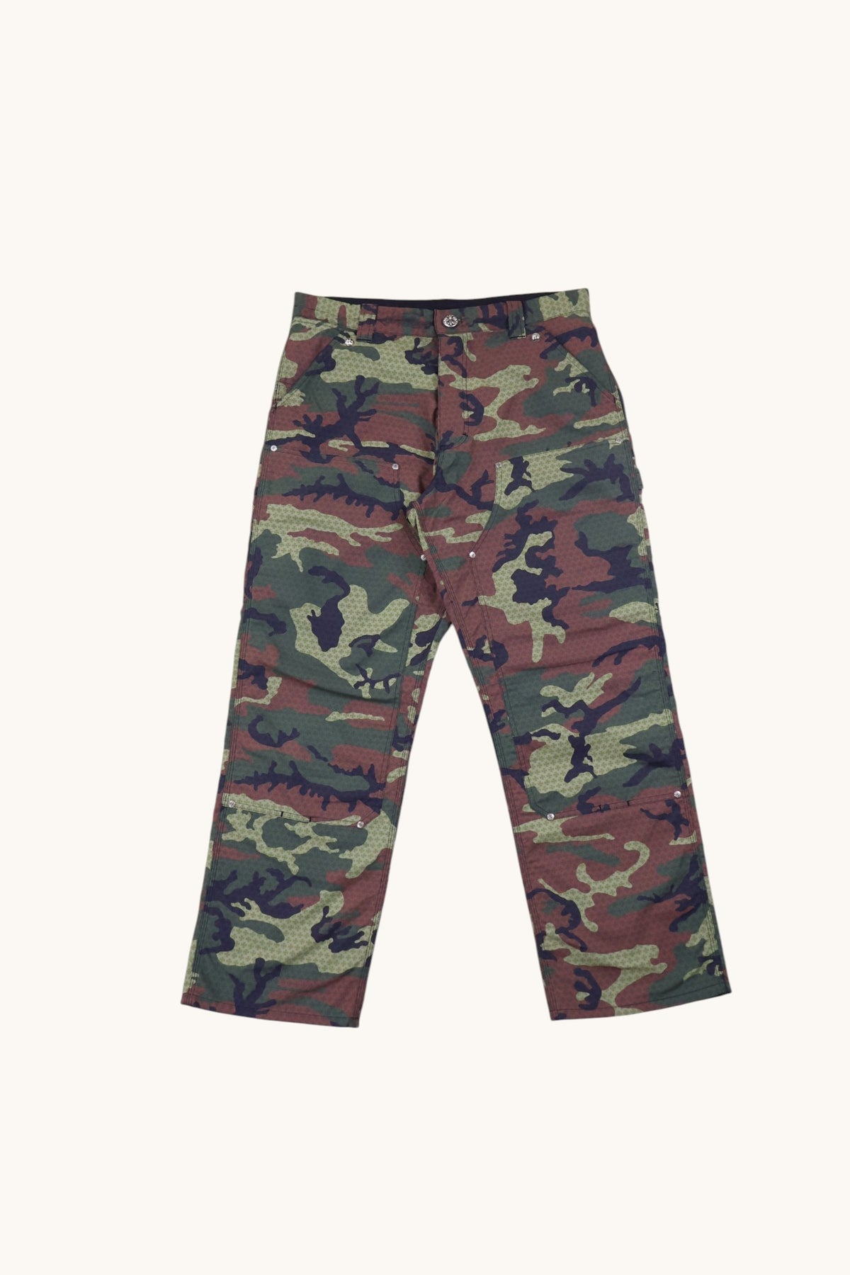 Camo Double Knee Carpenter Pants