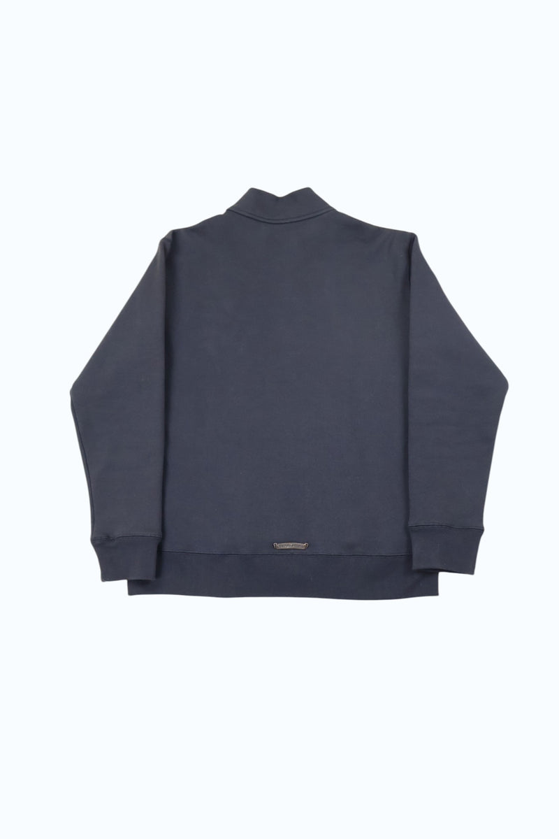 Paper Jam Patch Quarterzip Black