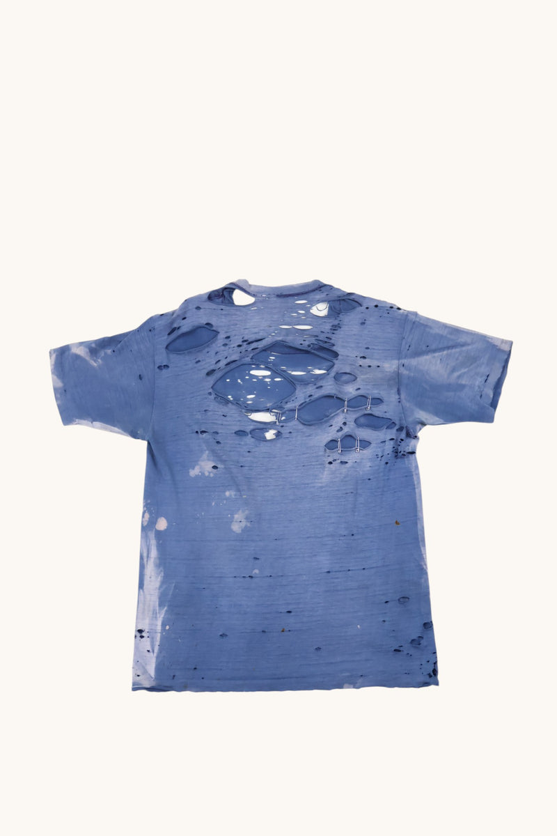 Thrashed Faded Blank T Shirt