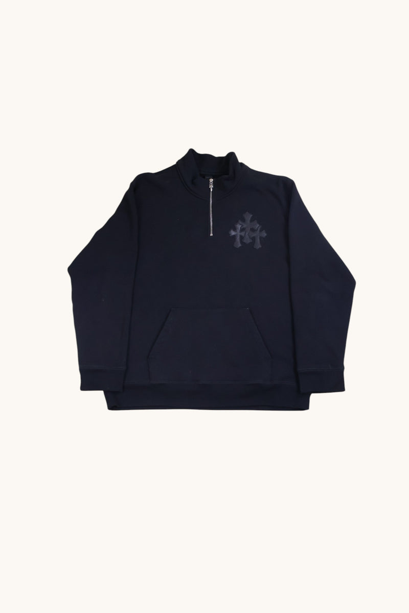 Paperjam Triple Cross Patch Quarter Zip