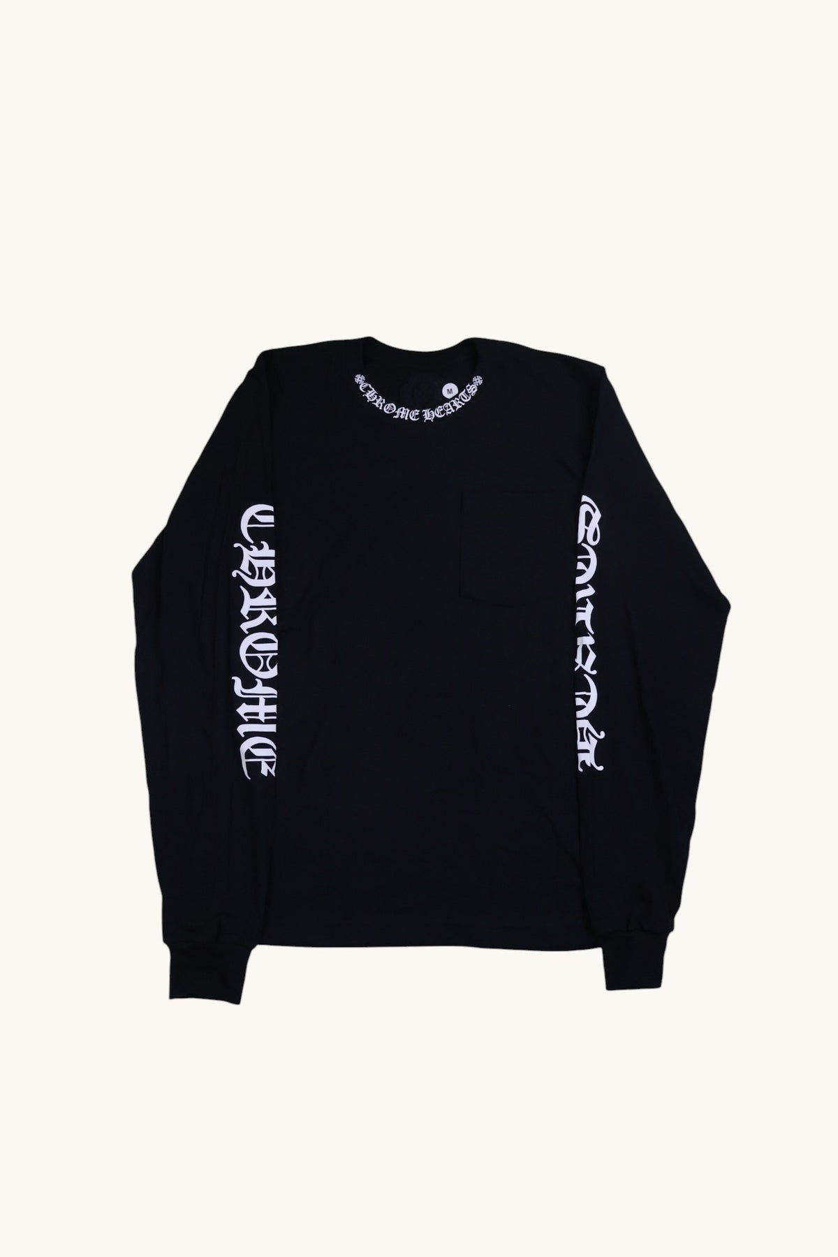 Scroll Logo Longsleeve T Shirt