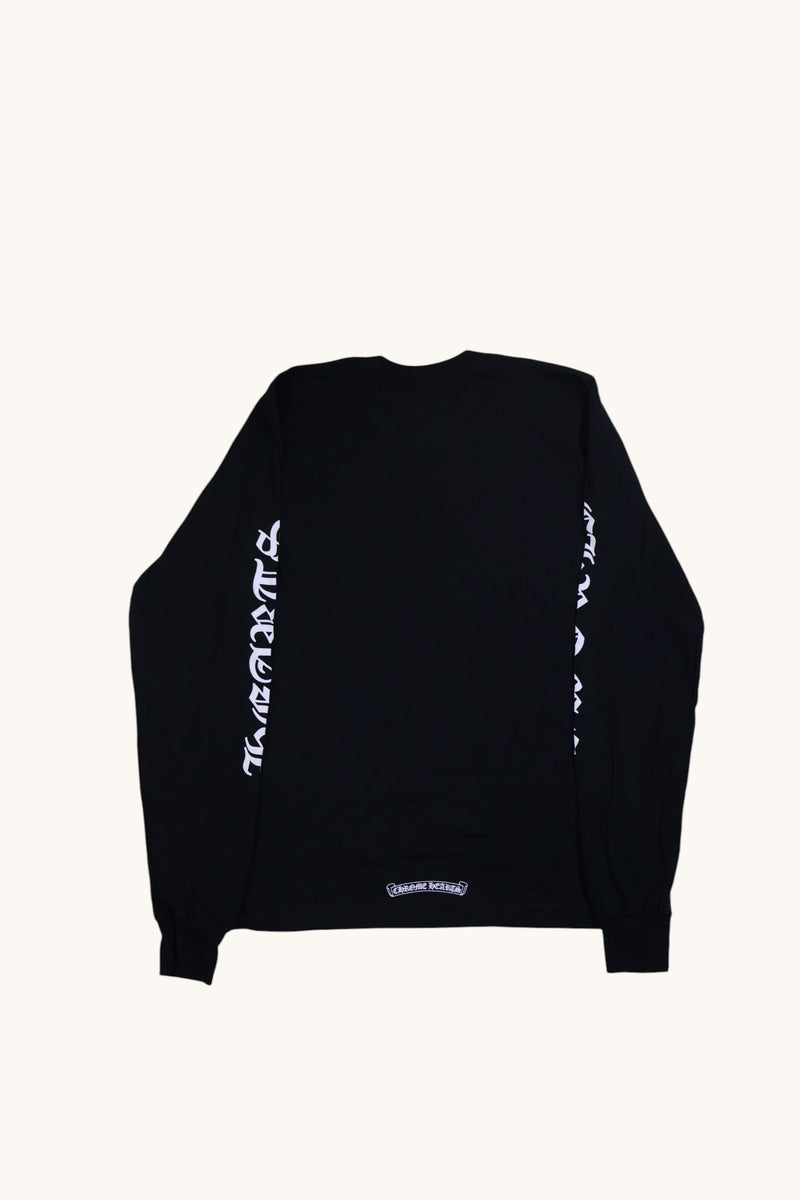 Scroll Logo Longsleeve T Shirt