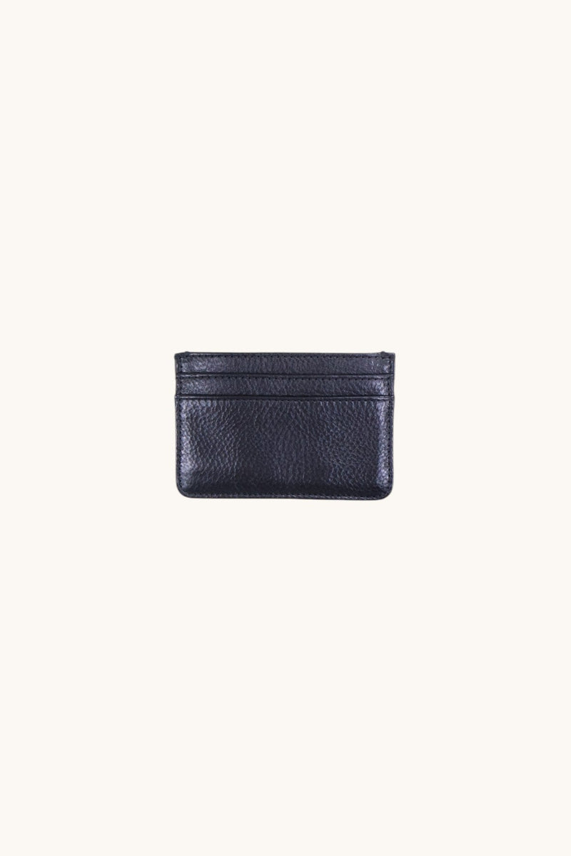 Leather Scroll Card Holder