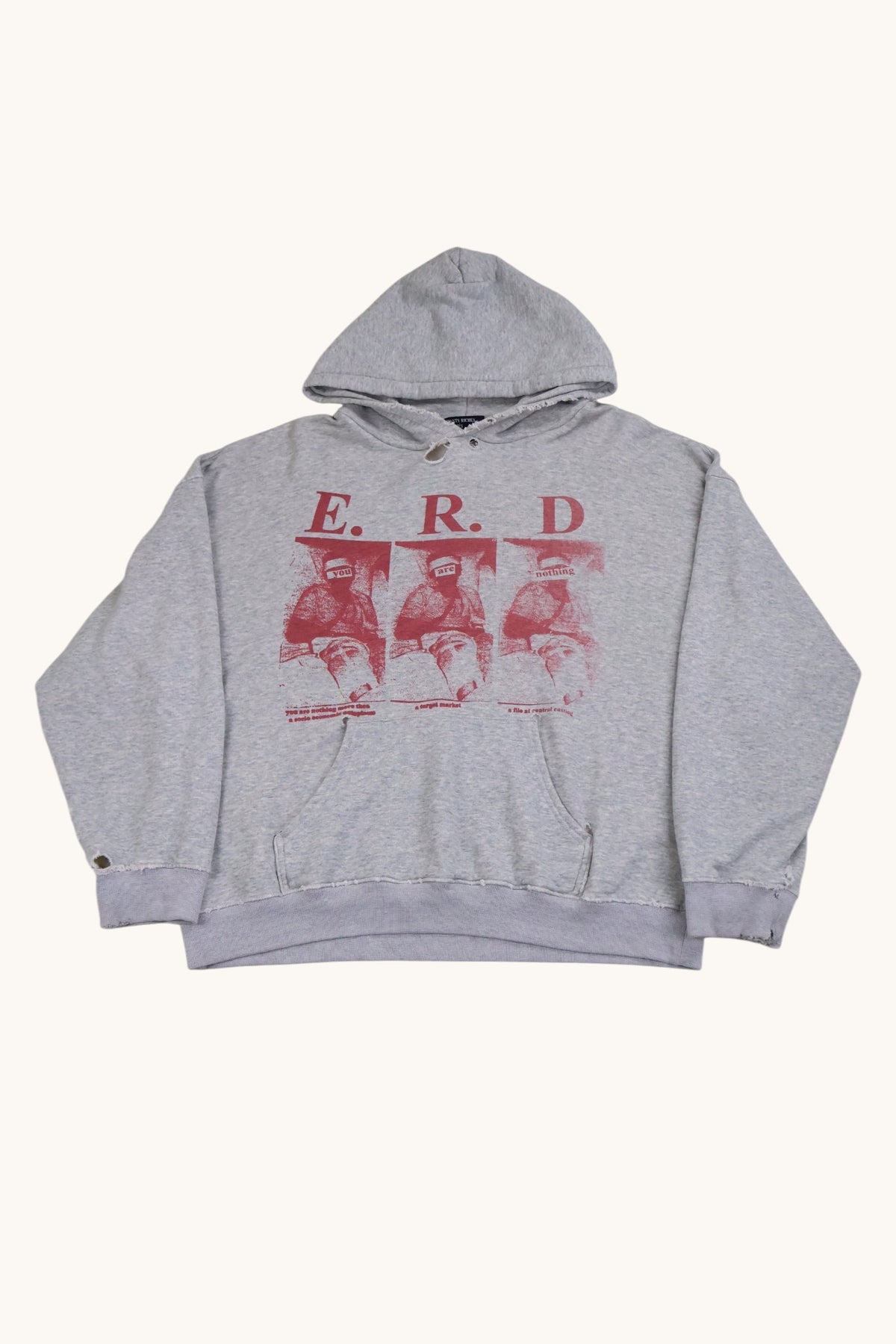 ERD You Are Nothing Hoodie