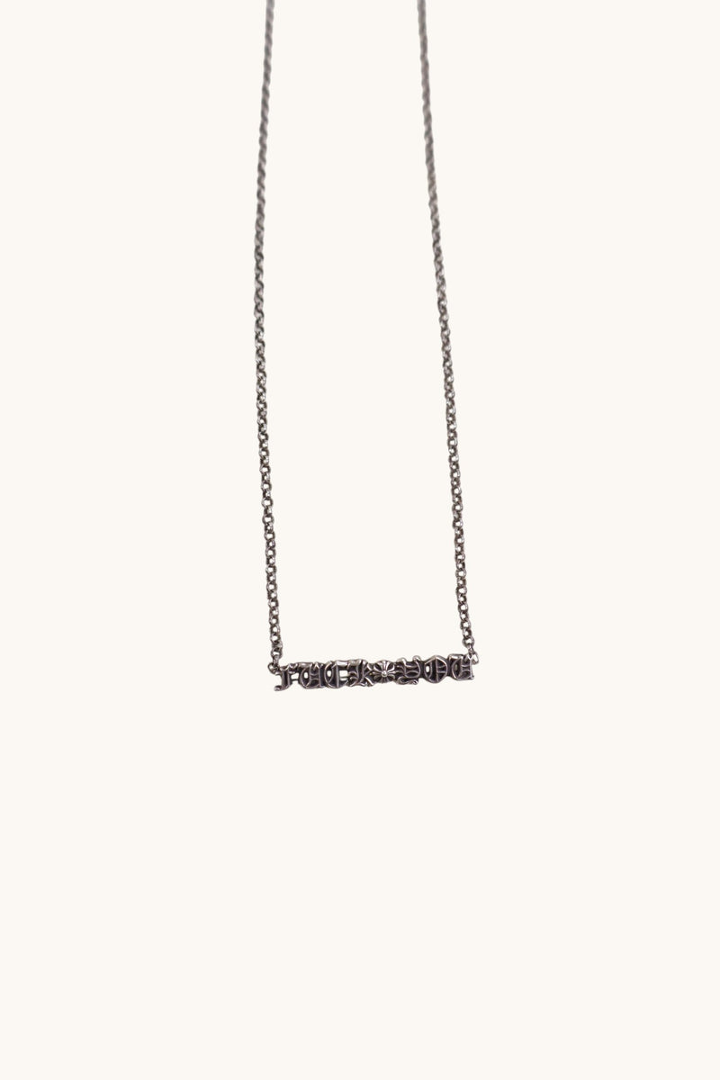 Fuck You Plus Spell Out Paper Chain Necklace