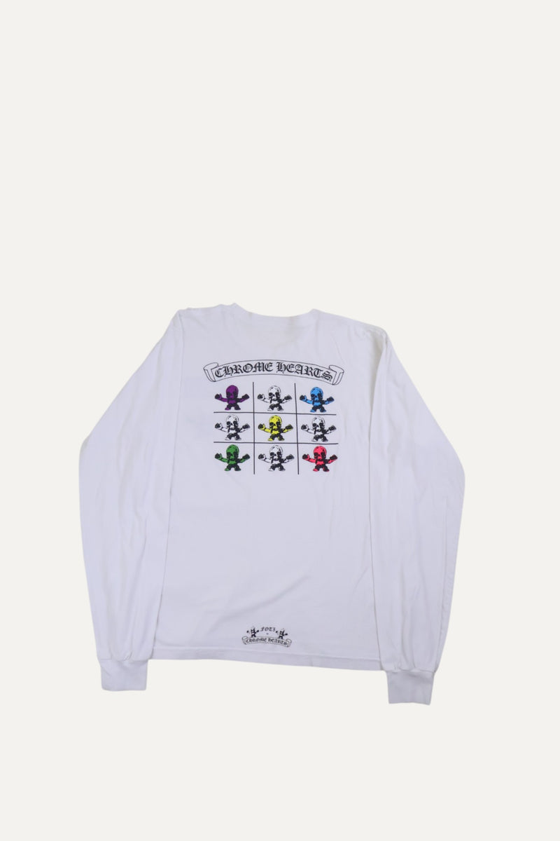 White Foti Long sleeve t shirt