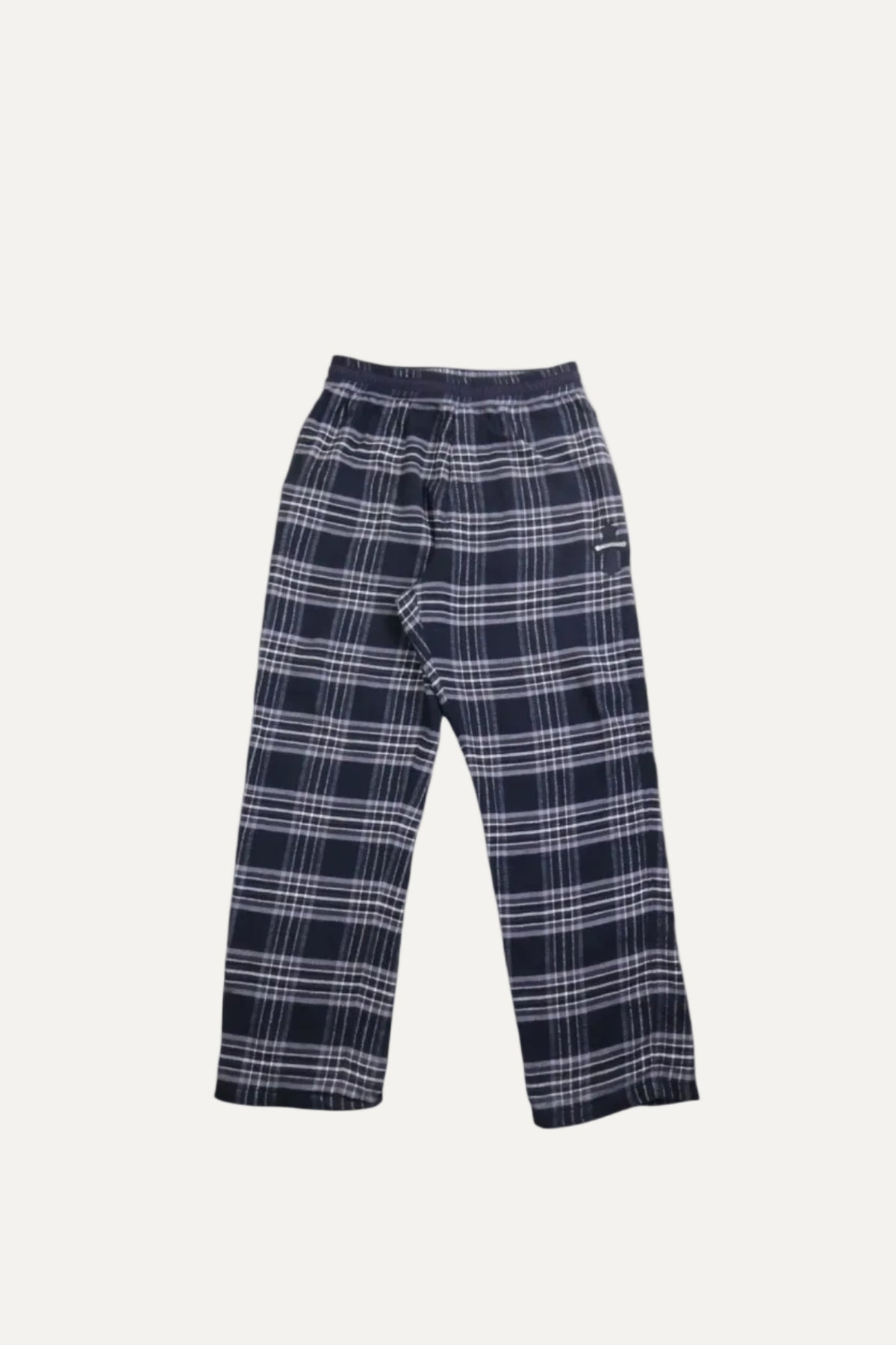 After school cross patch flannel sweatpants