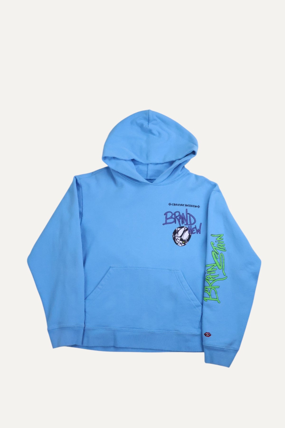 matty boy brain new blue hoodie