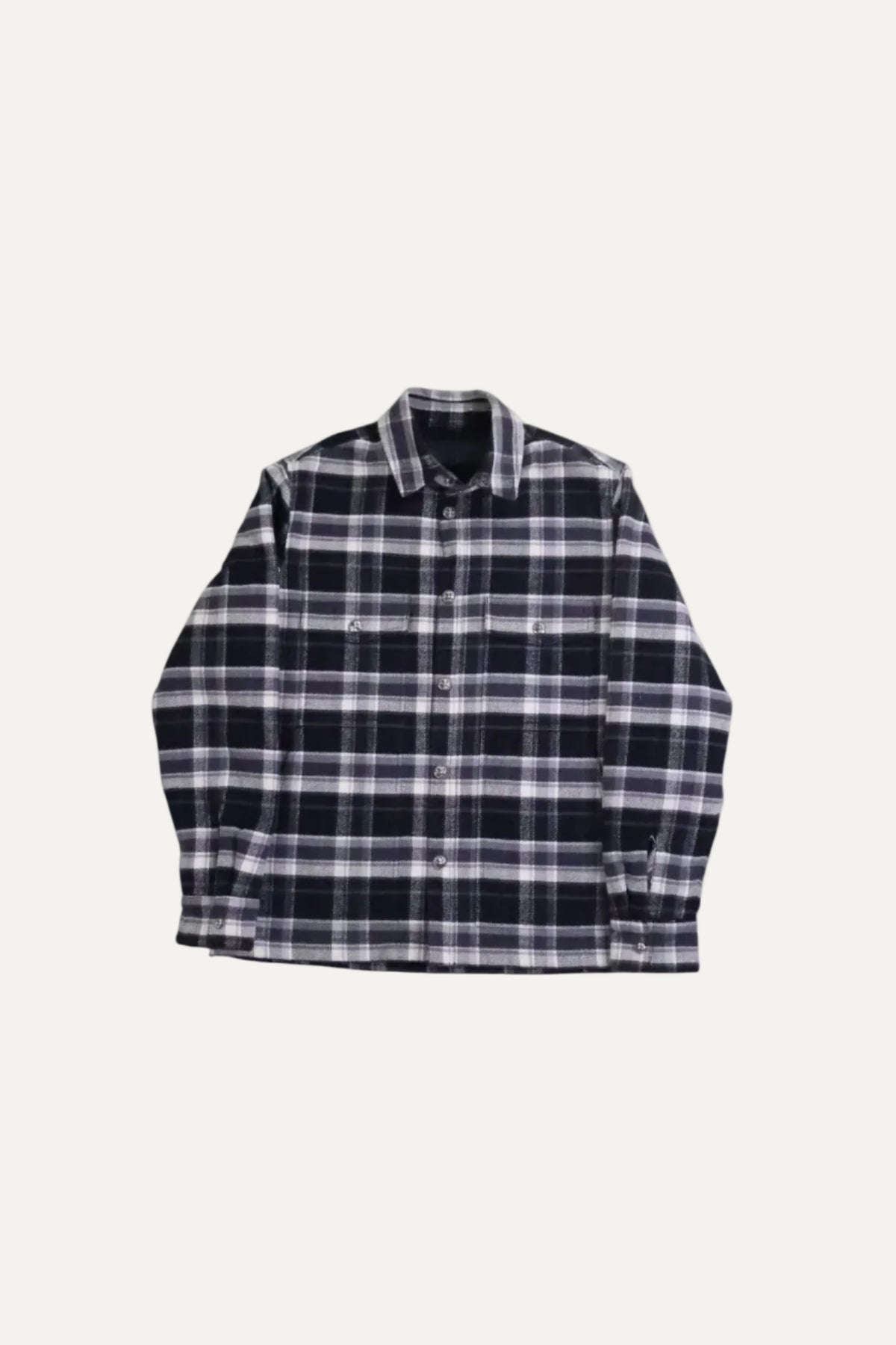 Y Not Black & Grey Plaid Work Dog Bomber Jacket