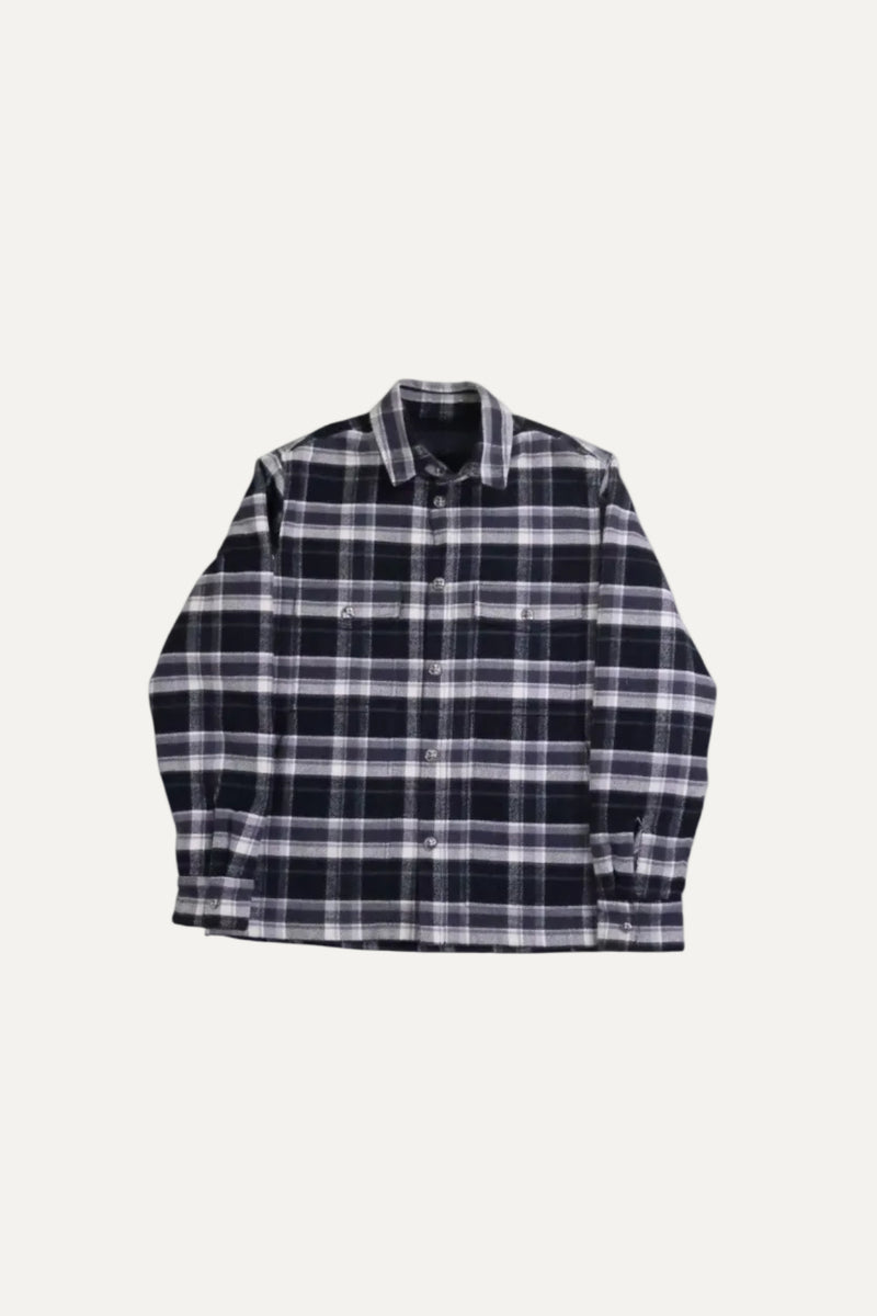 Y Not Black & Grey Plaid Work Dog Bomber Jacket