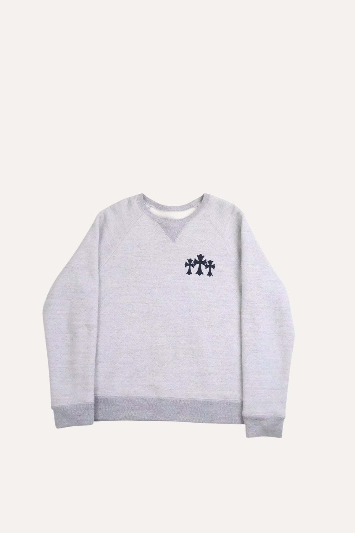 Seven-11 CH Logo Grey Crewneck