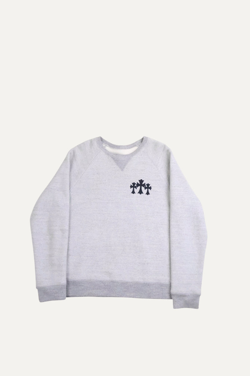 Seven-11 CH Logo Grey Crewneck