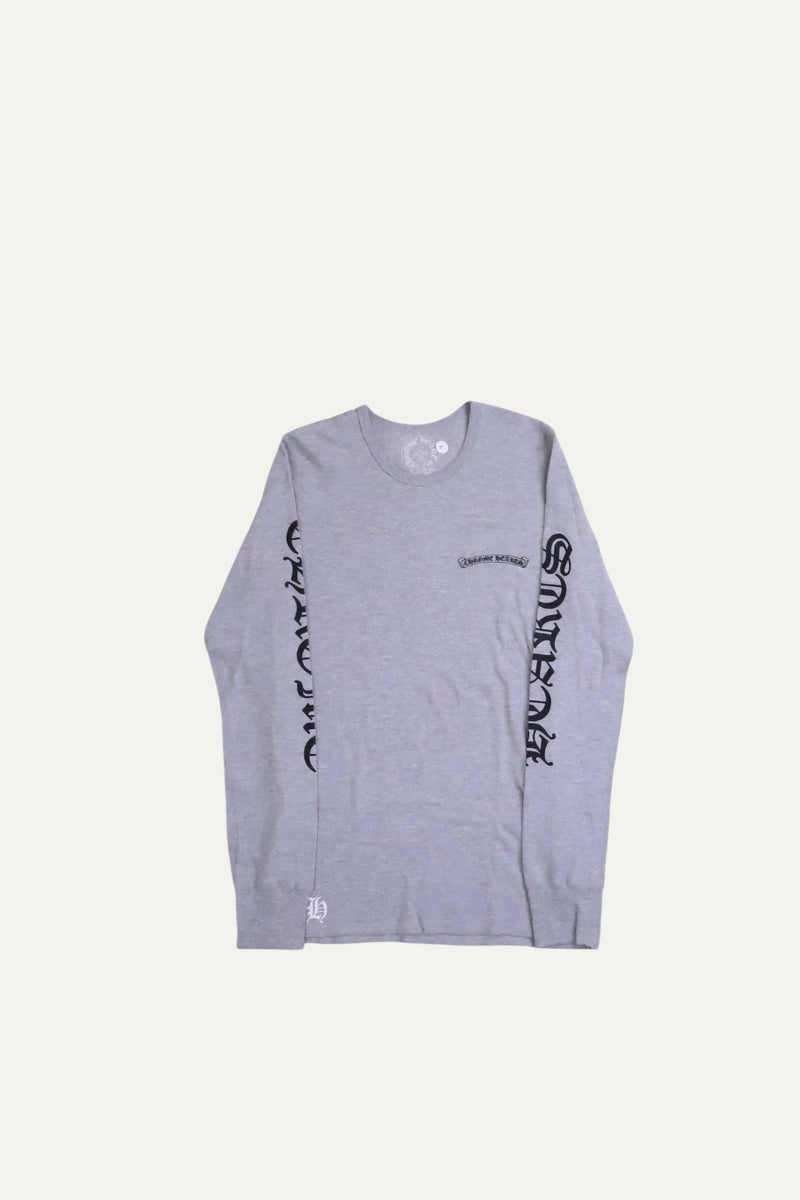 Scroll Logo Grey Long Sleeve Thermal