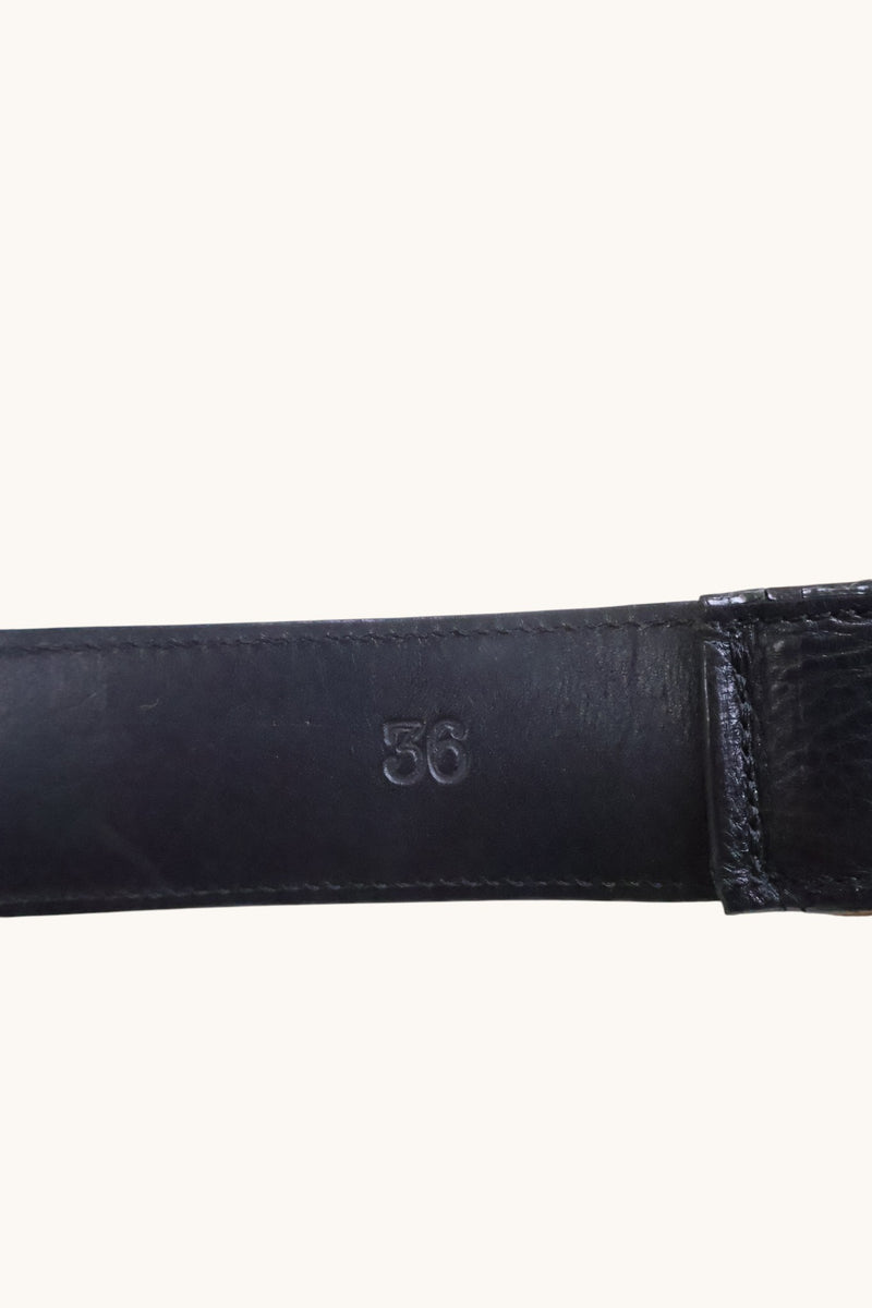 Bronze 4 Piece Western Belt