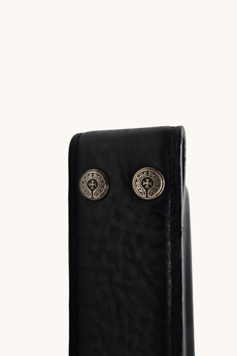 Black Leather Belt Strap