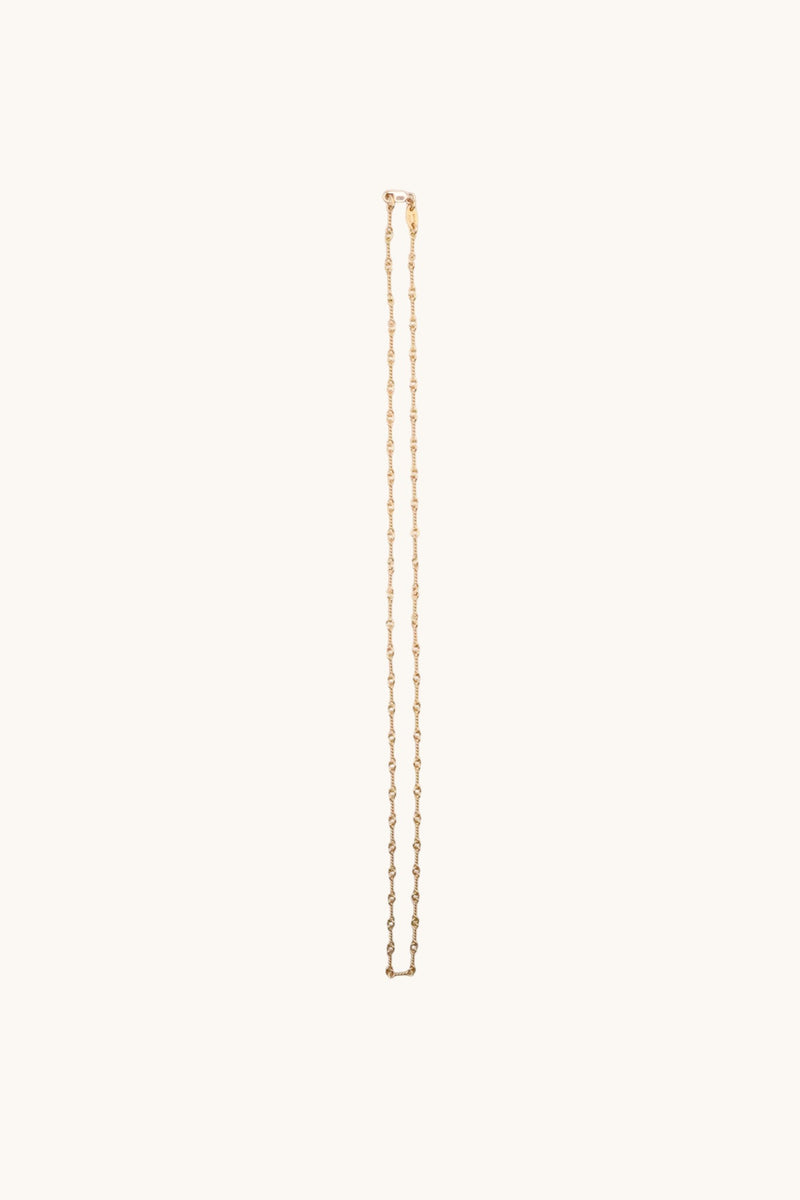 22k gold twist chain
