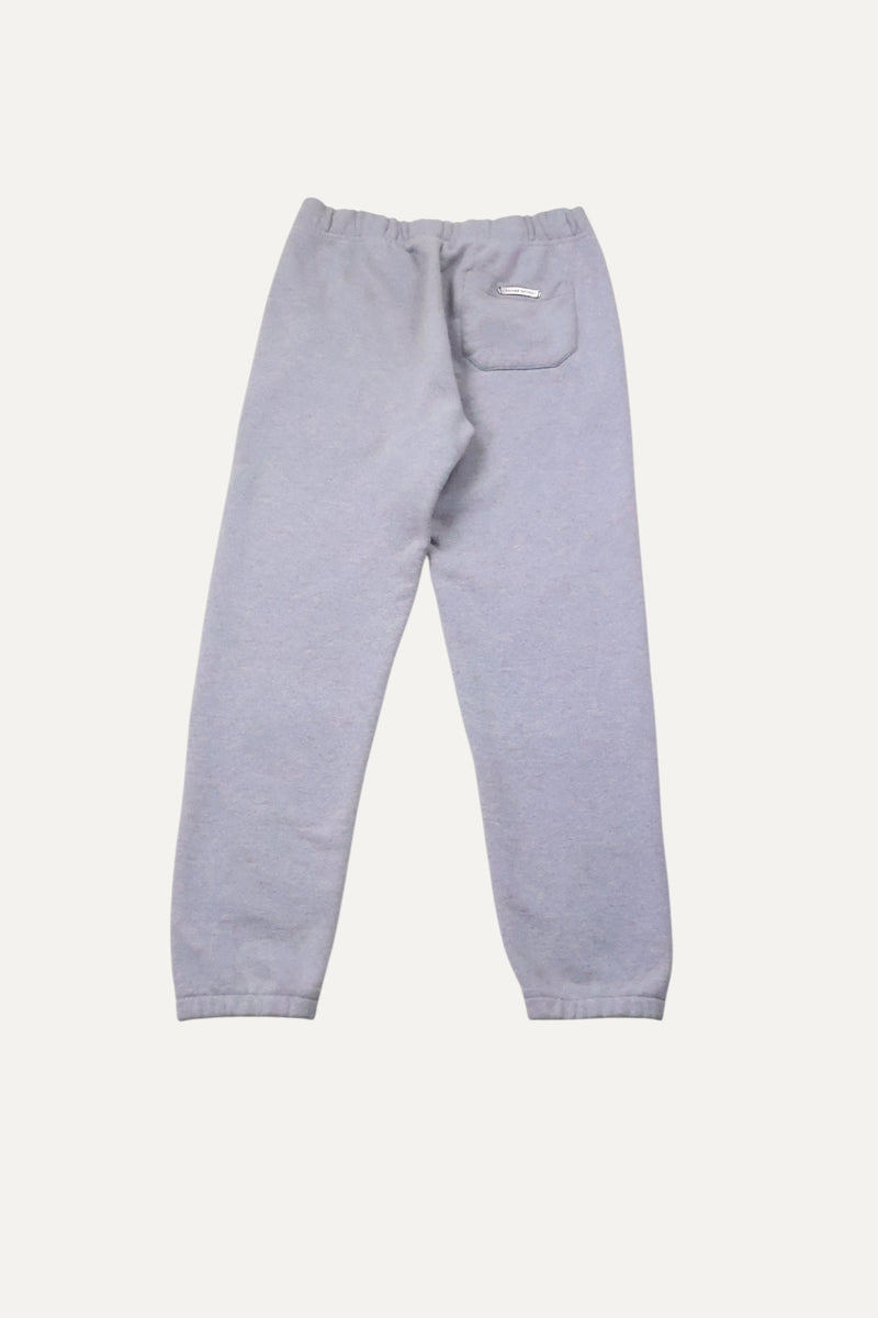 Paper Jam Leather Triple Cross Patch Grey Sweatpants