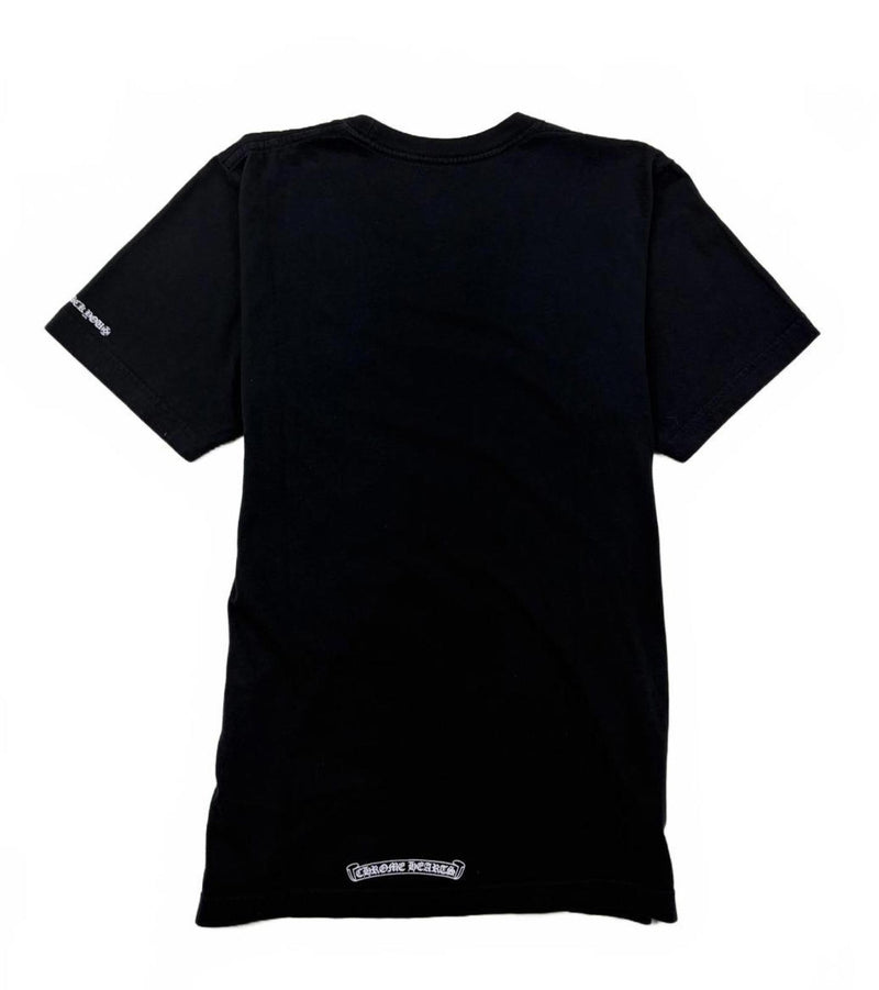 Chrome Hearts White Neck Logo Fuck You Tee