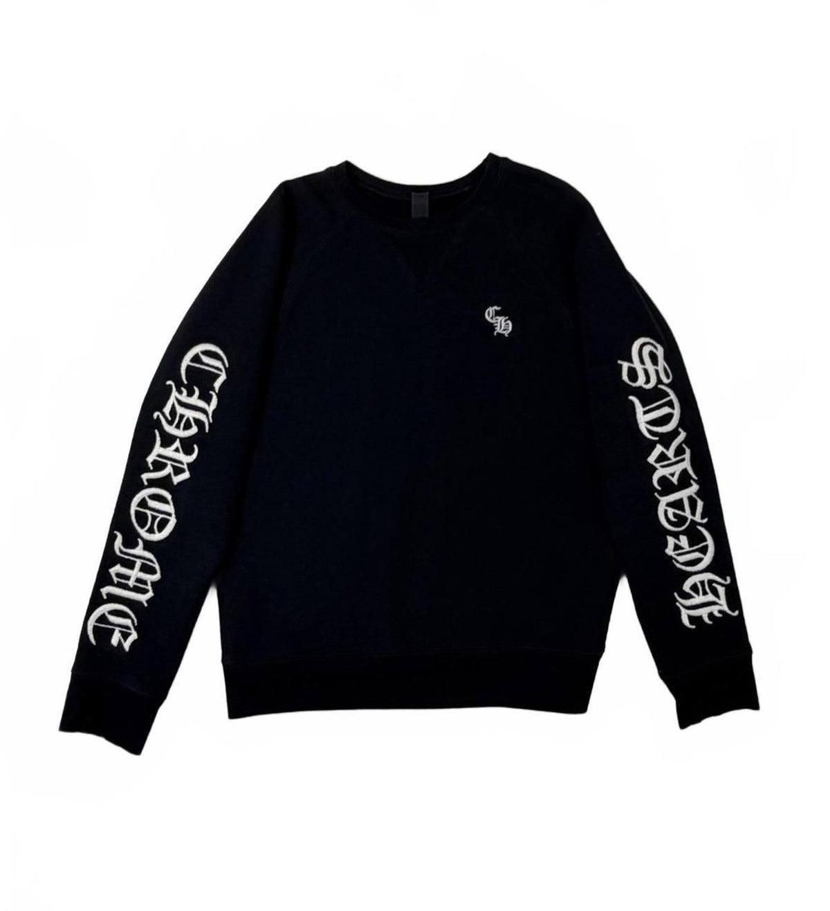 Chrome Hearts Slo Ride Black Crew Neck